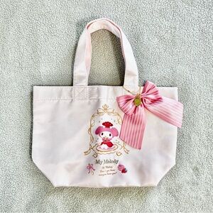 Sanrio My Melody Pink Tote with Bow
